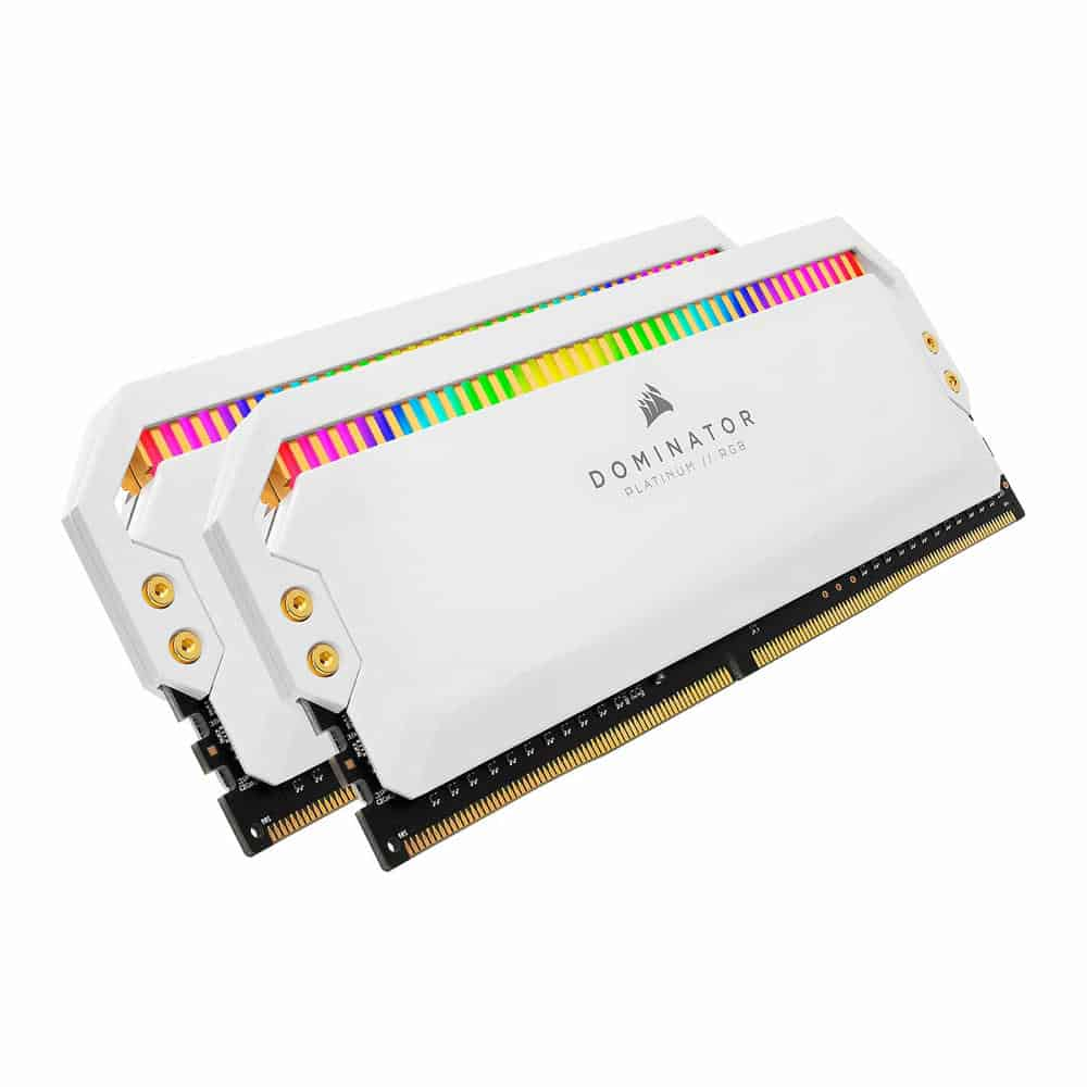 (image for) Corsair DOMINATOR Platinum RGB White 16GB 3200MHz DDR4 Memory Kit